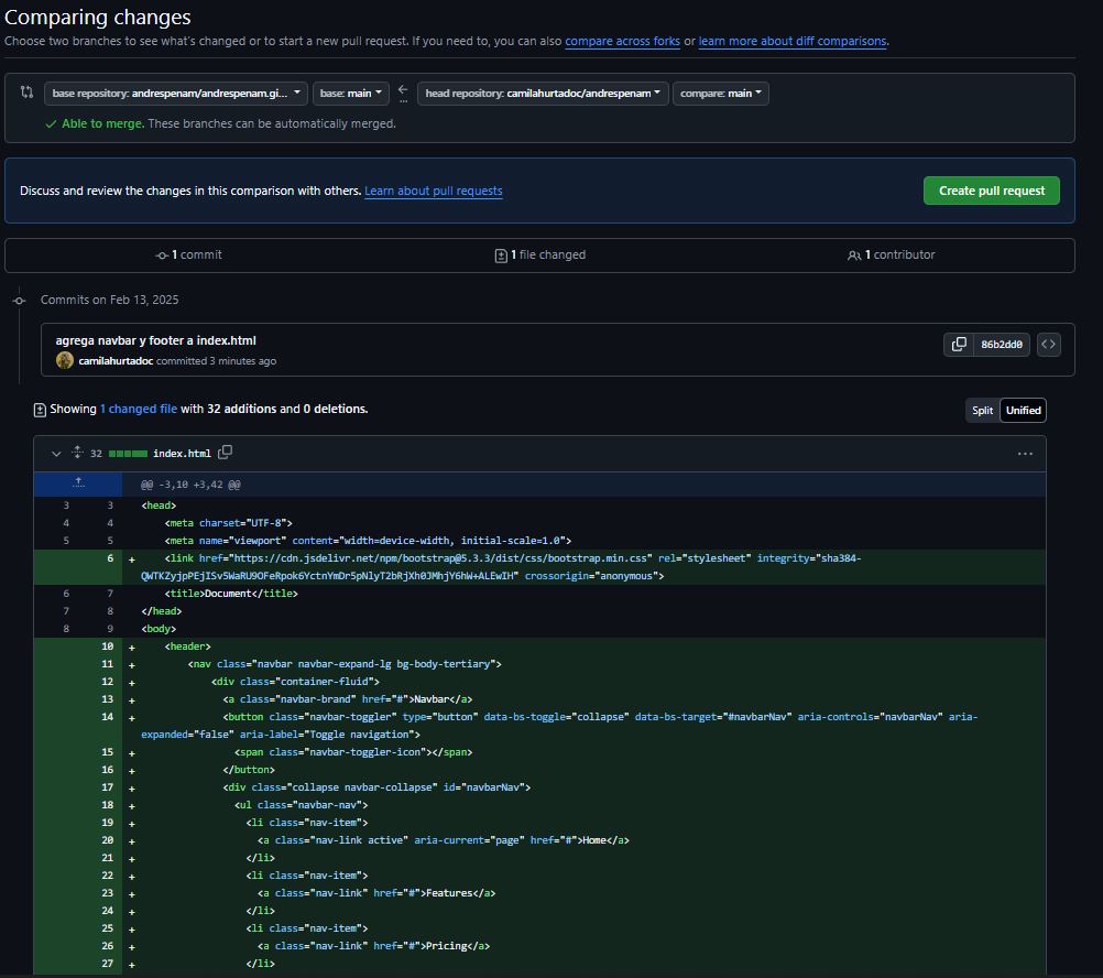 screenshot cambios commit 2